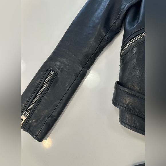 Allsaints Balfern Leather Jacket - Picture 16 of 16